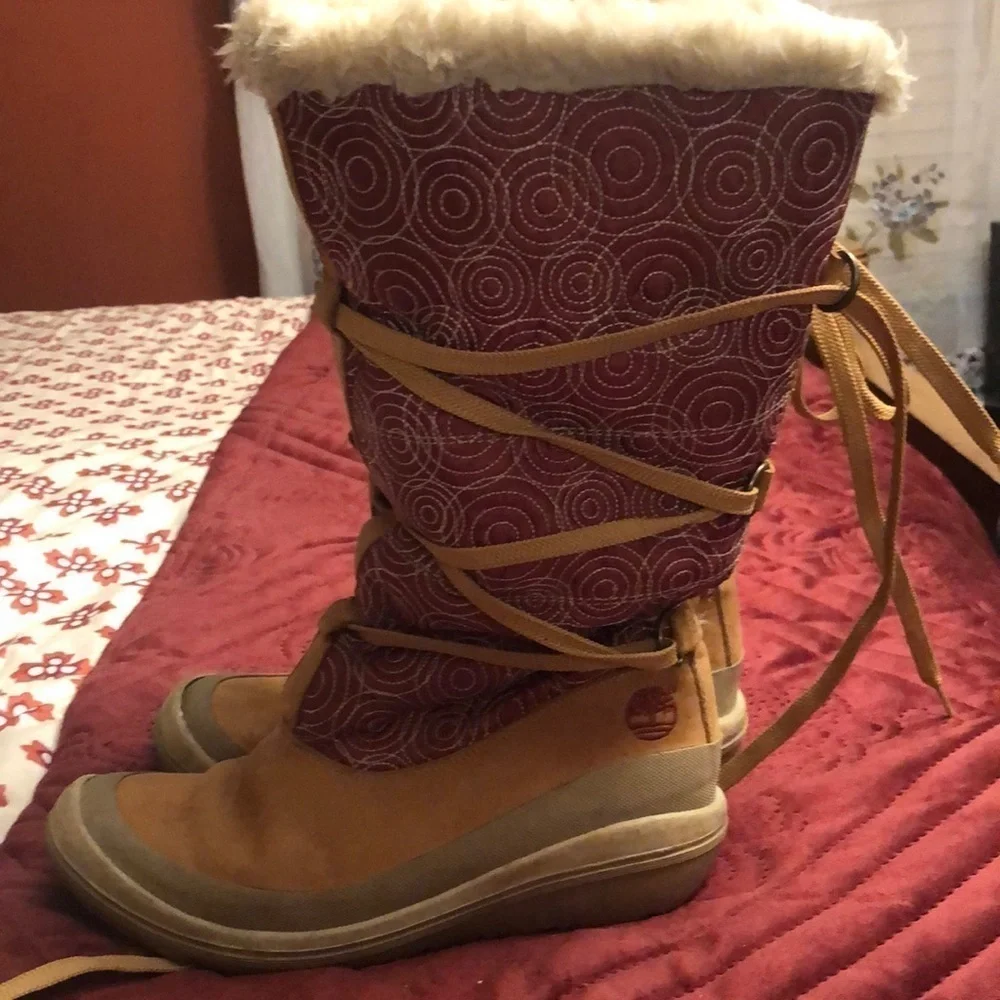 Timberland slightly worn